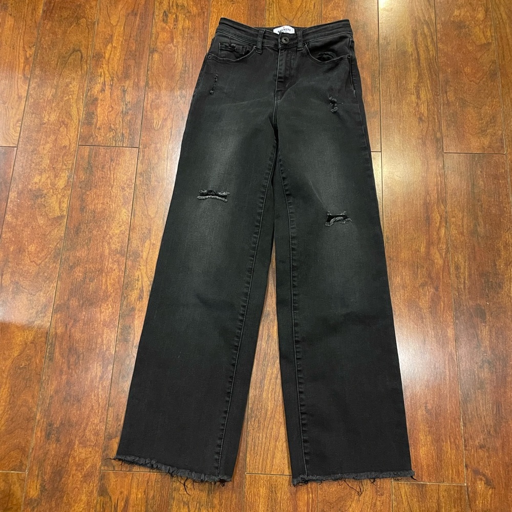 Royalty black straight pants